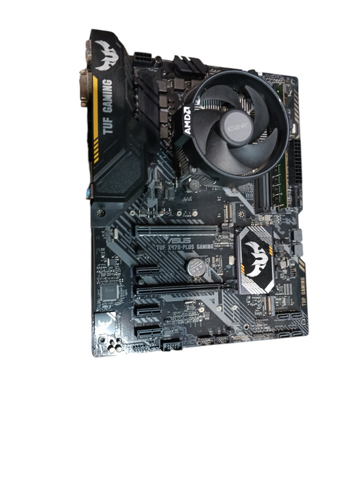 Asus TUF X470-Plus Gaming Motherboard & AMD Ryzen 7 1700X No I/O Shield