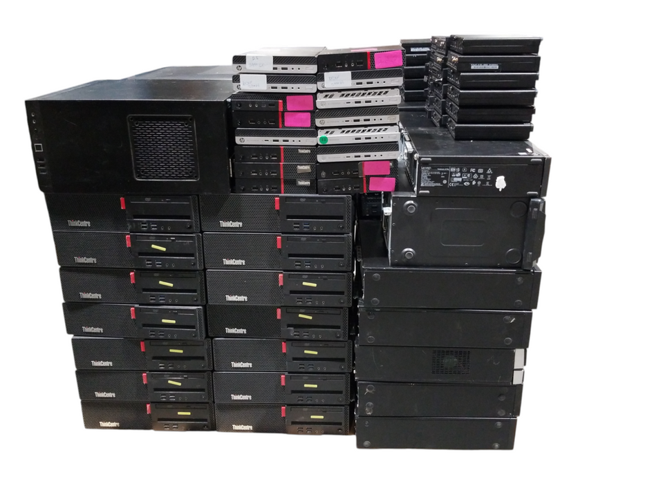 Lot 129x Tested Various AMD Ryzen Desktops - USFF/SFF/TOWER (AMD-20)