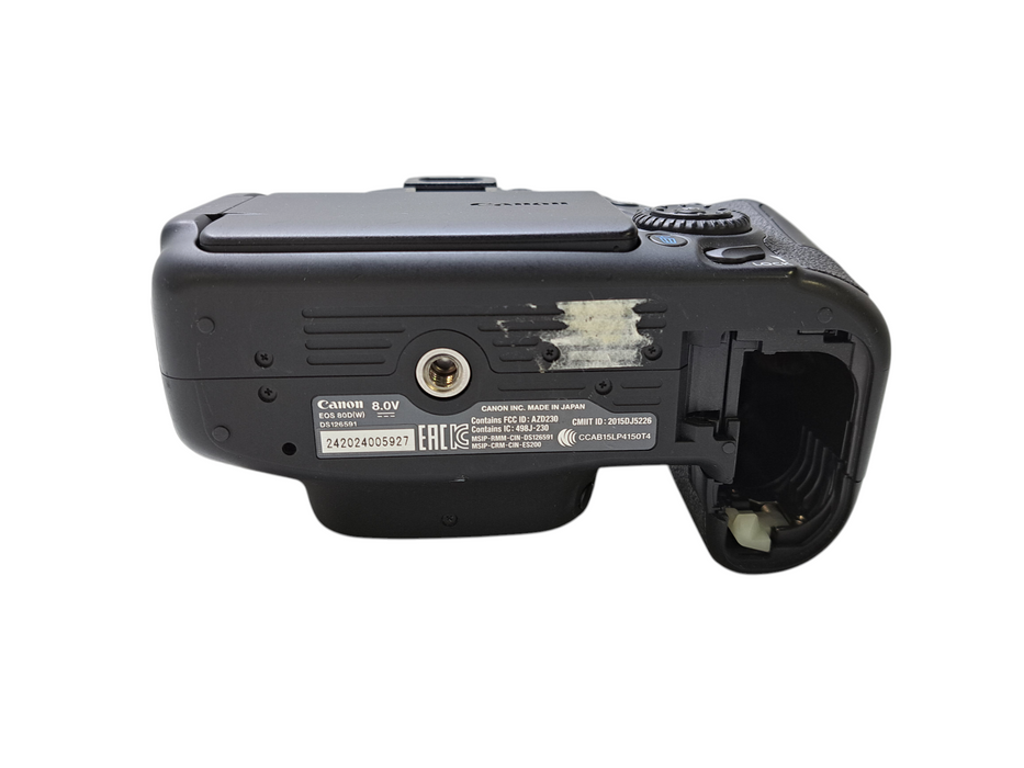 Canon EOS 80D 24.2MP Digital SLR Camera Body | DS126591 *READ*  )