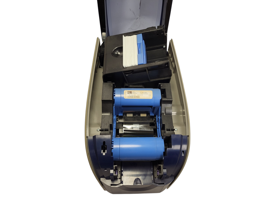 Zebra P120i Color ID Card Thermal Printer No AC $