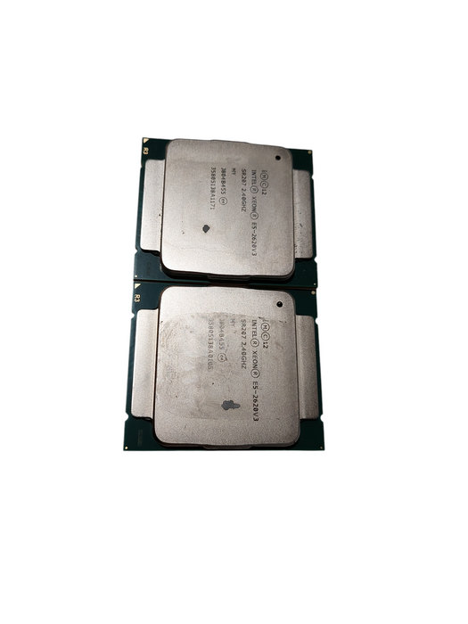 Pair of 2 Intel Xeon E5-2620V3 SR207 2.40GHz   =