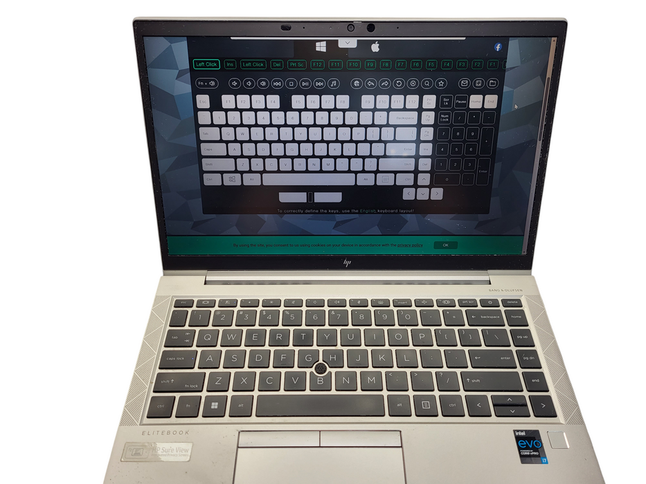 HP EliteBook 840 G8 i7-1185G7 16GB DDR4 256GB SSD READ $ Lap200