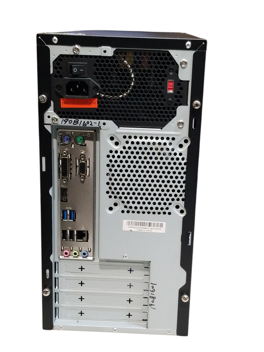Custom Pc w/ ASUS H310M-A Intel i7-8700 CPU 3.20GHz 8GB RAM No HDD
