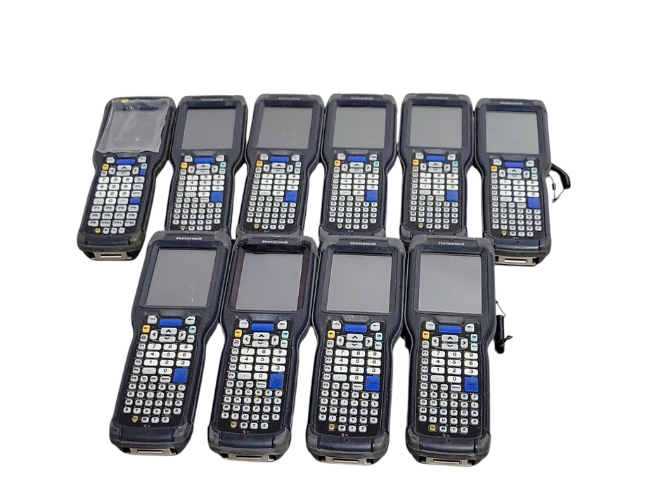 Lot of 10x Intermec/Honeywell CK75 CK75AA6MN00W1400 barcode scanners, READ _