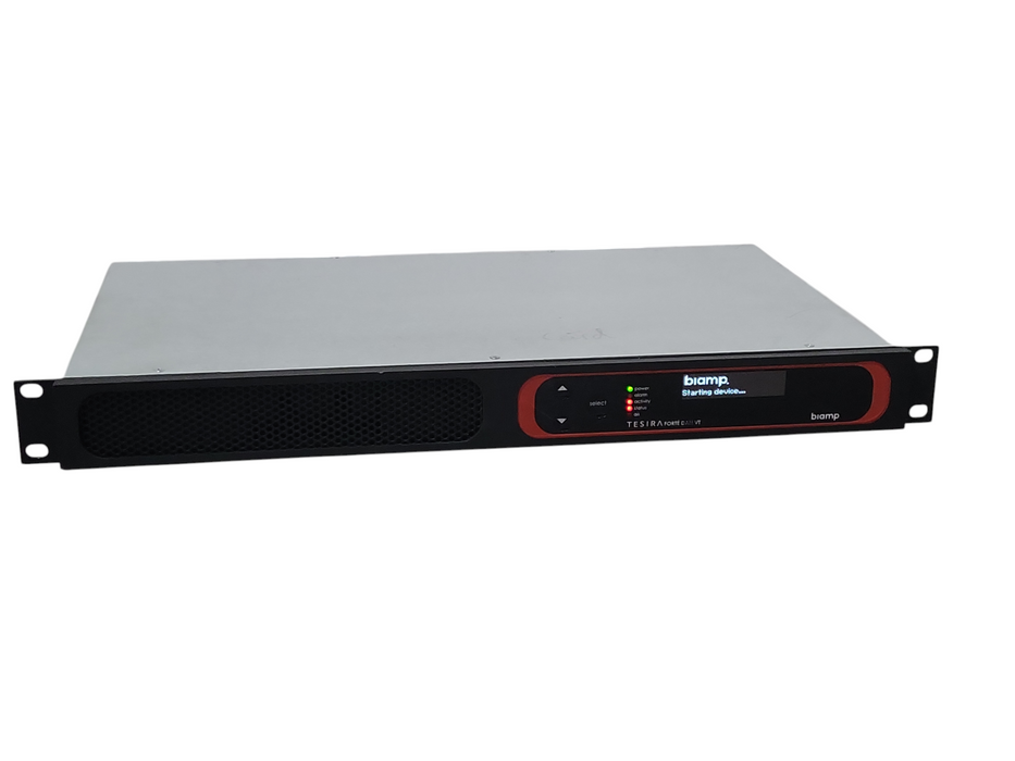 Biamp Systems Tesira FORTE DAN VT Digital Signal Processor, READ _