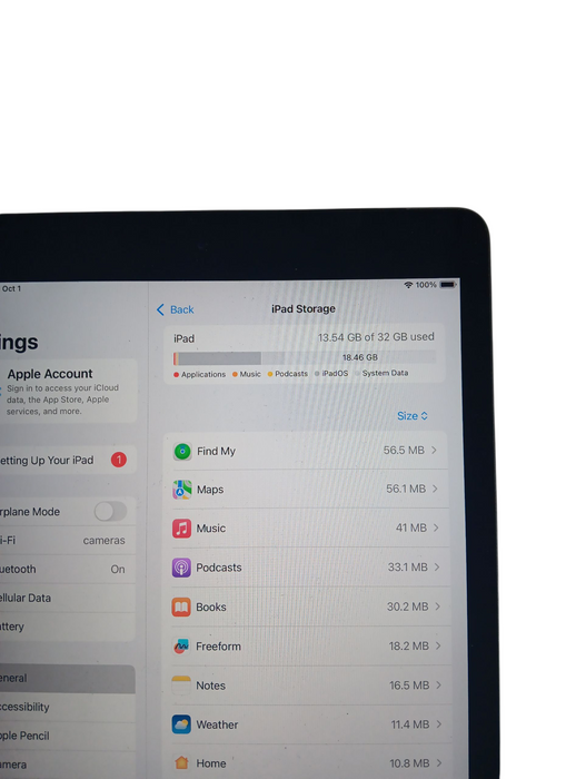 Apple iPad 7th Gen - 32GB - Space Gray [A2200]