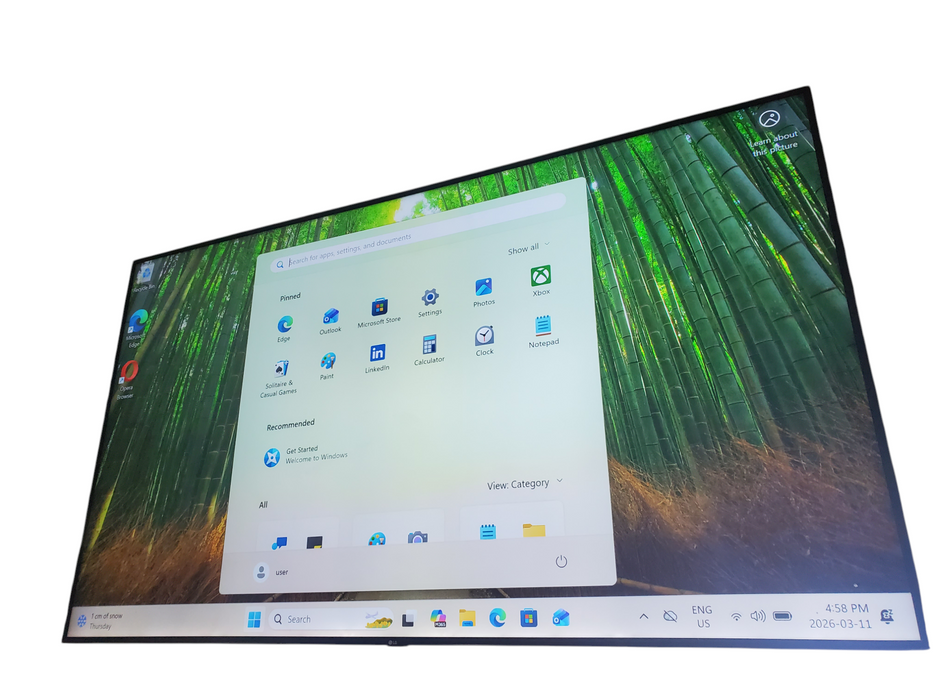 LG 86UH5F-H Series, Information Display Screen, ULTDigital Signage