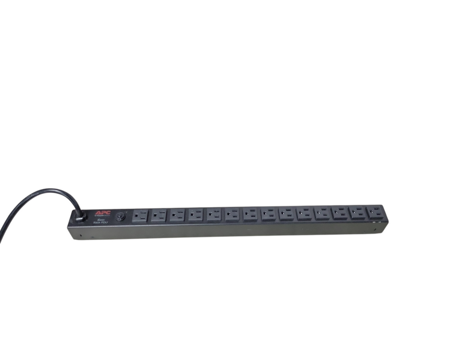 APC AP9567 Basic Zero U Rack-Mount PDU Power Distribution Strip 120V 15A _