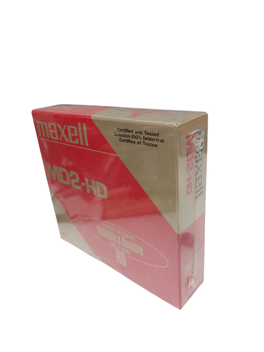 Maxell MD2-HD 10 Pack 5.25" Mini-Floppy Disk New  =