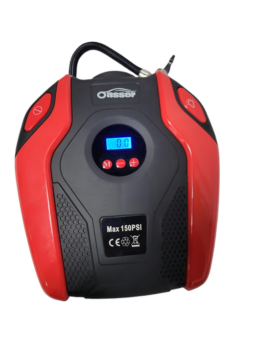 Oasser Air Compressor Tire Inflator Portable 150 PSI, READ _