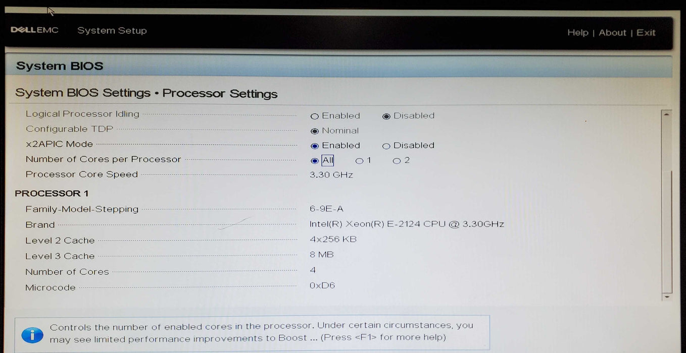 Dell PowerEdge R340 1x Xeon E-2124 16GB DDR4 H330 - No HDD