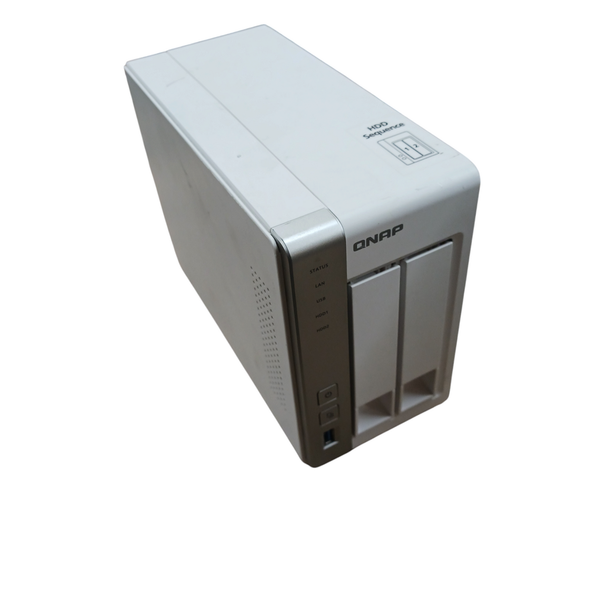QNAP NAS TS-231P 2ベイ 500GB HDD付き Qnap TS-231P 2-Bay Network Attached Storage Drive No HDD