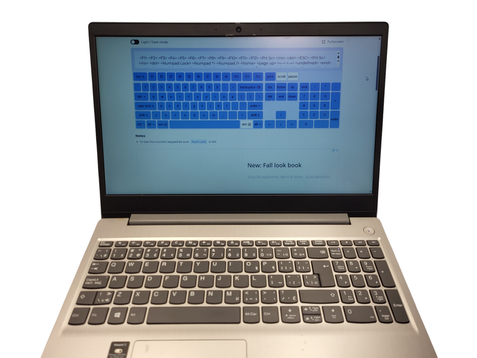 Lenovo IdeaPad 3 15IITL05 Core i5-1035G1 @ 1GHz 12GB DDR4 256GB SSD $ Lap200
