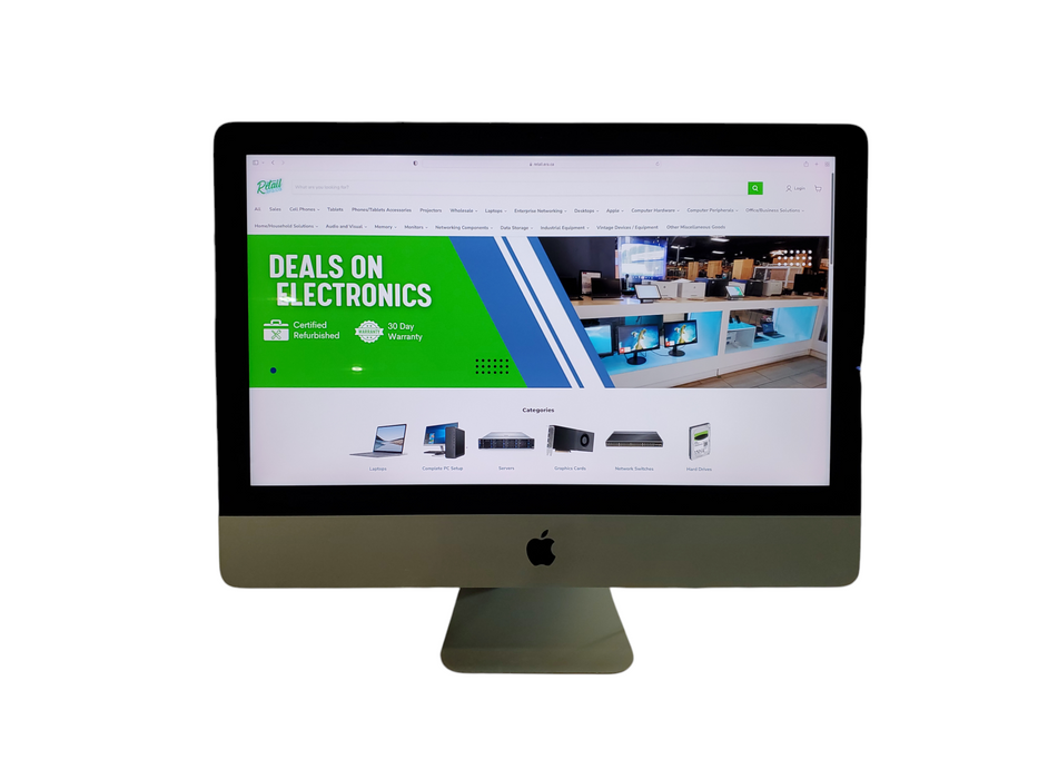Apple iMac 21.5" 4K A1418 2015, i7-5775R 3.30 GHz 16GB RAM 1TB HDD