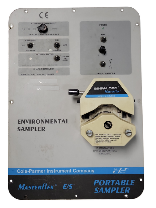 Cole-parmer instrument environmental sampler masterflex E/S, Read _