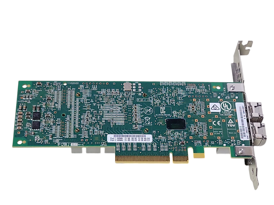 Lenovo QLE2662-LNVX 00Y3344 00Y3343 16G Dual-port HBA Fiber Network Card _