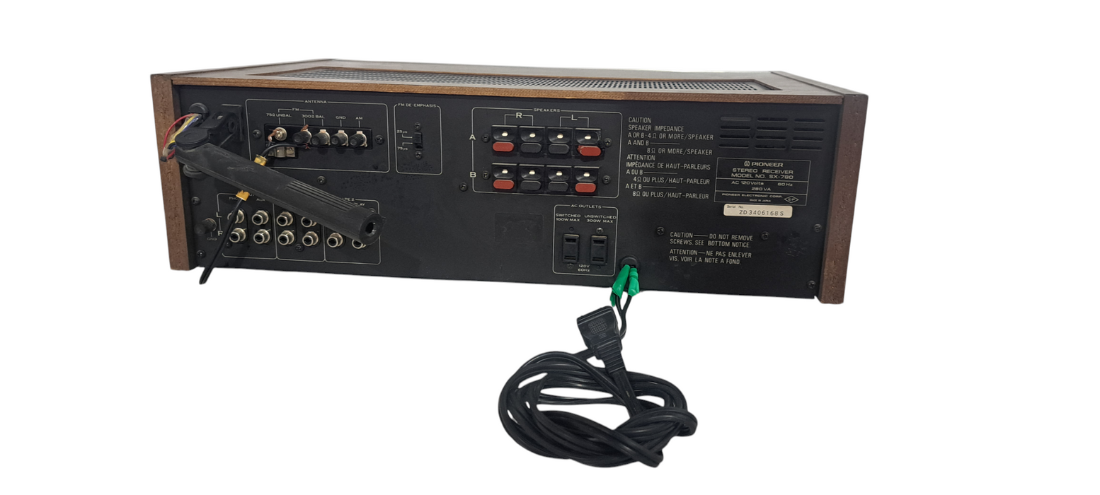 Pioneer SX-780 Vintage AM/FM Stereo Receiver | READ