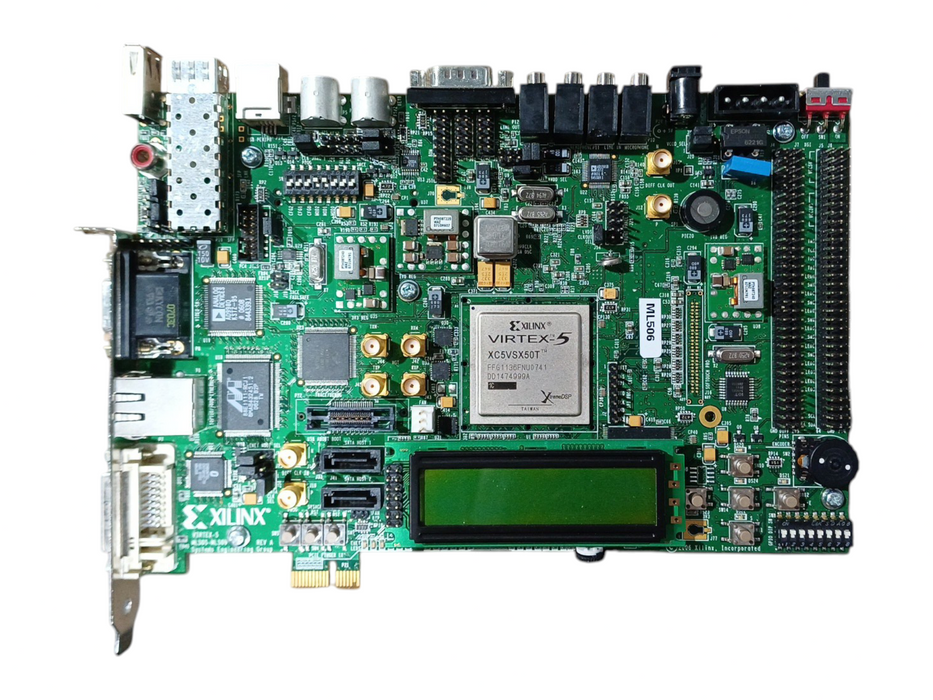 Virtex-5 FPGA ML506 Embedded Power PC Evaluation & Development Platform