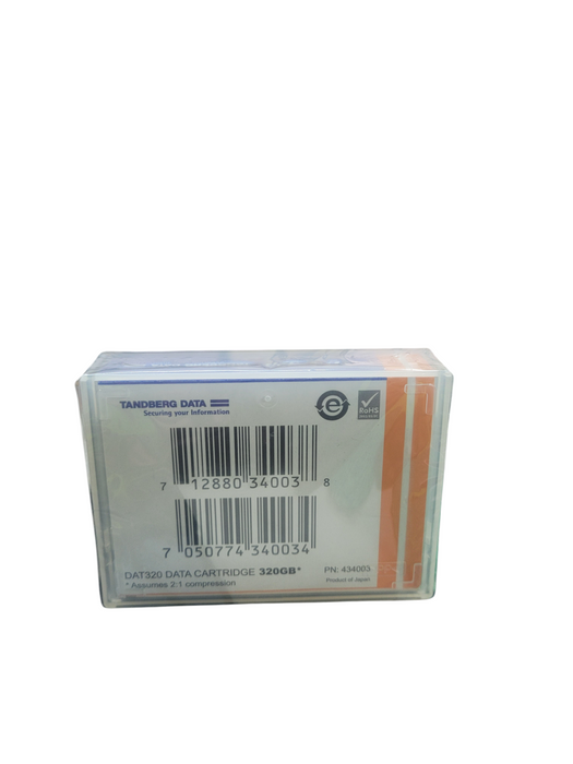 LOT of 2x - Tanberg Data Cleaning and Data Cartridges DAT320