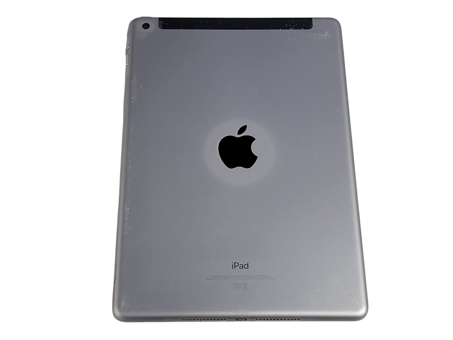 Apple iPad 5th Gen - 128GB - Space Gray [A1823  | Wifi + Cellular | Read] (