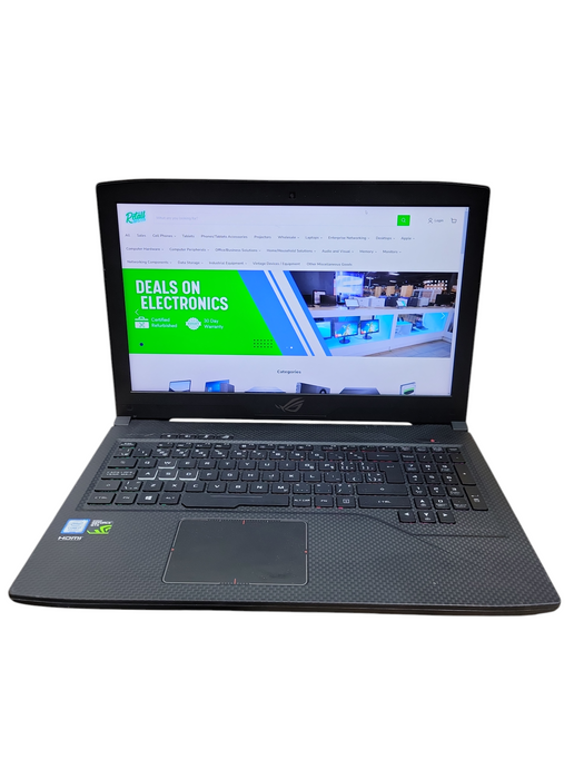 ASUS STRIX GL503GE 15.6" Laptop i7-8750H 24GB RAM 256GB SSD GTX 1050Ti ! Lap200