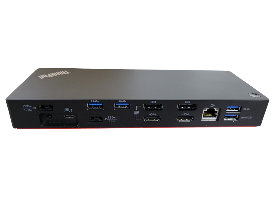 Lenovo DK1841 40AN ThinkPad Thunderbolt 3 Dock Gen2 w/ AC !