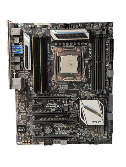 ASUS X99-A/USB 3.1 Intel Core i7-6800K 16GB RAM Motherboard Combo  -