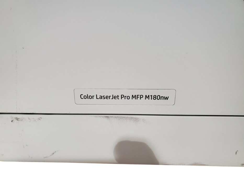 HP Color LaserJet Pro MFP M180nw w/ Toner(Very Low)