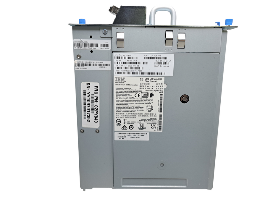 IBM LTO Ultrium 8-H Fiber Channel Tape Drive (02XV419) )