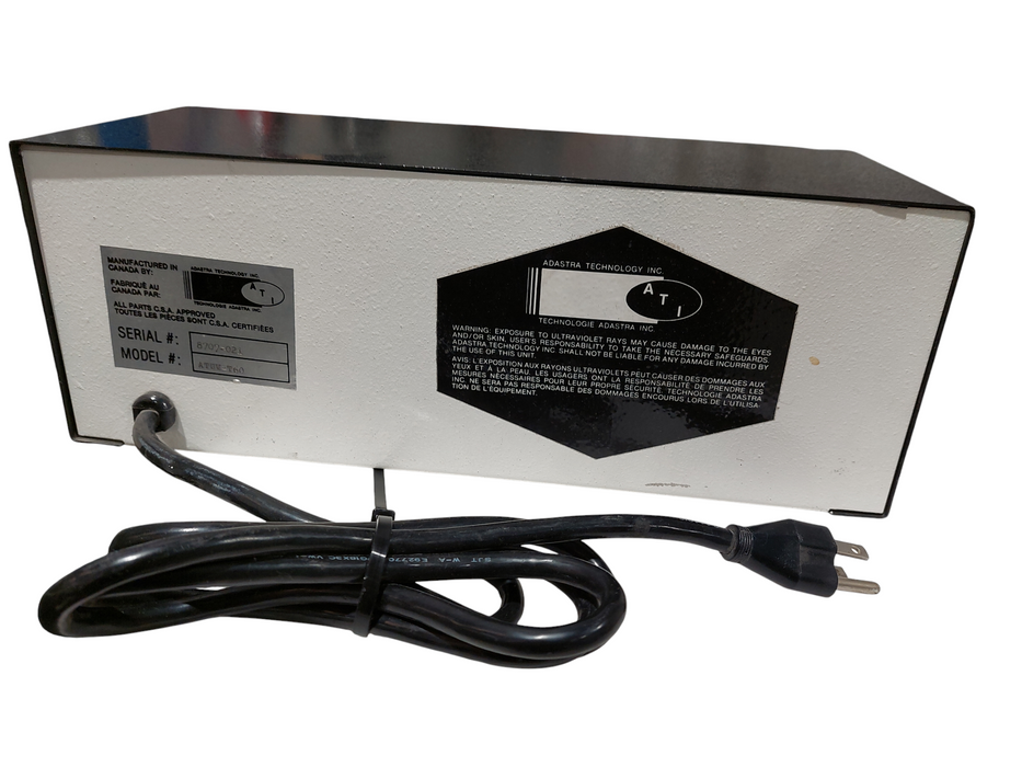 Vintage ATI Adastra Technologies Inc. EPROM Eraser  Model: ATUV-T60 =