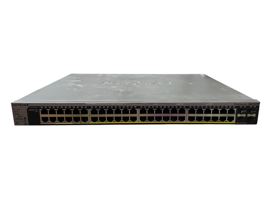 NetGear ProSafe GS752TP 48-Port Gigabit Smart Switch PoE+ w/4x SFP ports