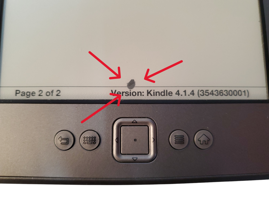 Amazon Kindle D01100 4th Generation Wi-Fi Ebook Reader [READ]