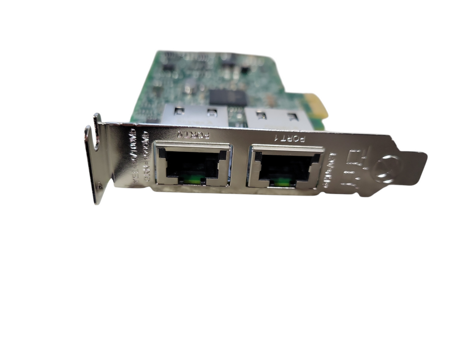 Dell Broadcom 0557M9 Dual Port Gigabit Ethernet Card Low Profile !