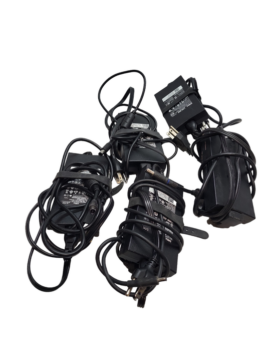 Lot 5x Genuine DELL 130W 19.5V 6.7A Round FAT Tip Laptop Power adaptor Q&