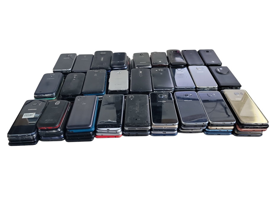 Lot of 135x Android Phones [Samsung / ZTE / Motorola | Untested] (