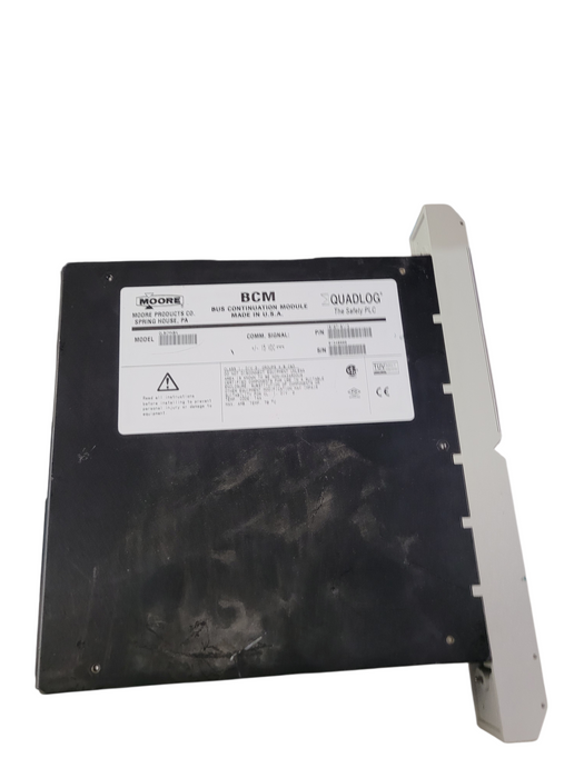 Moore Products BCM Bus Continuation Module QUADLOG Safety PLC