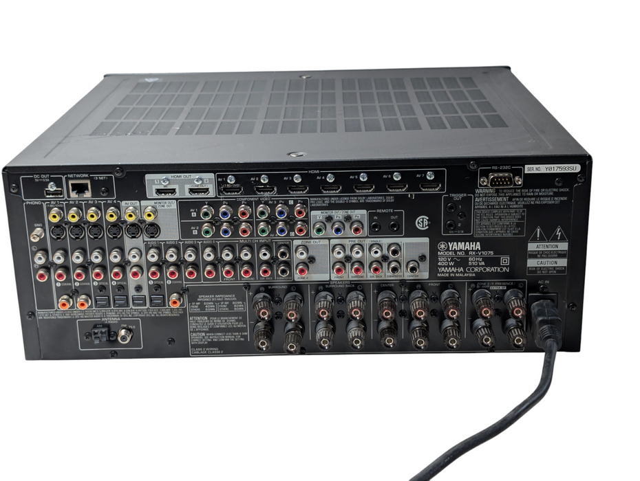 YAMAHA RX-V1075 7.2-channel Network AV 4K HDMI  -