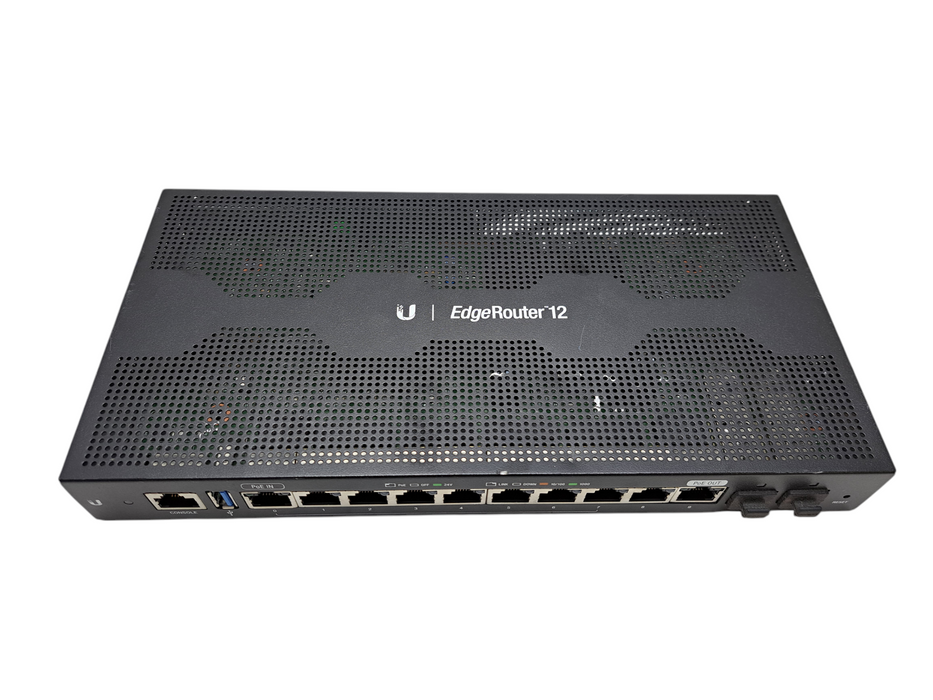 Ubiquiti EdgeRouter 12 ER-12 | 12-Port Gigabit 2x SFP Advanced L2 Router )