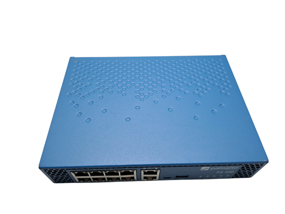 Palo Alto PA-220 Network Security Appliance Firewall | Factory Reset