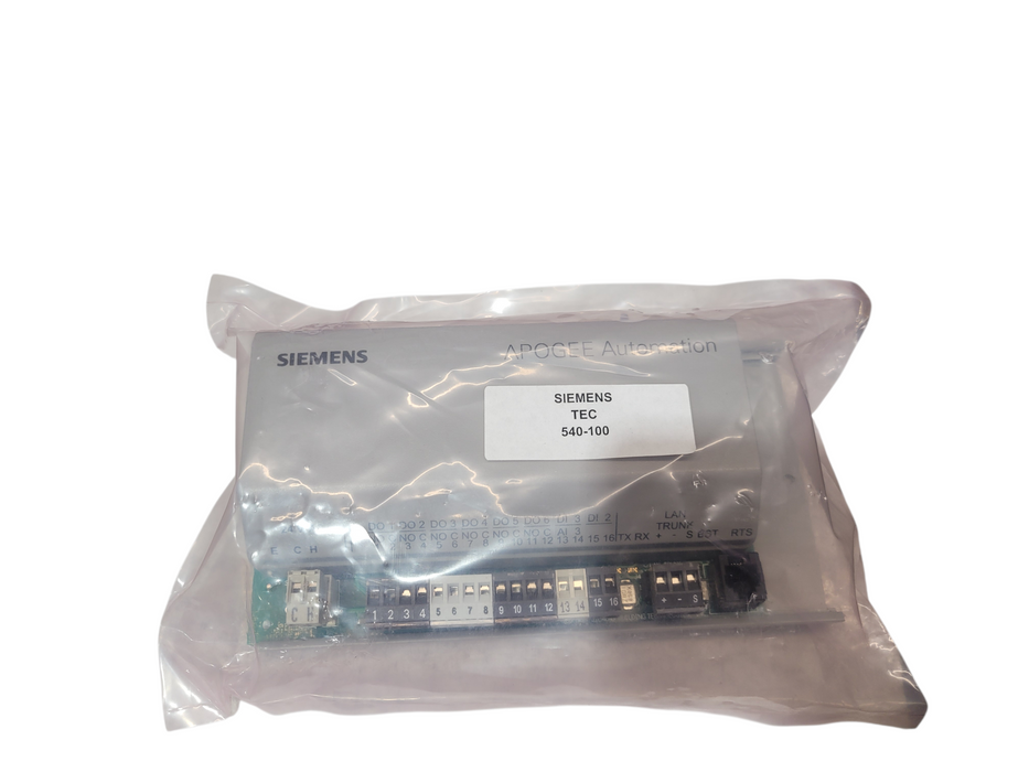 SIEMENS TEC 540-100 TERMINAL BOX CONTROLLER