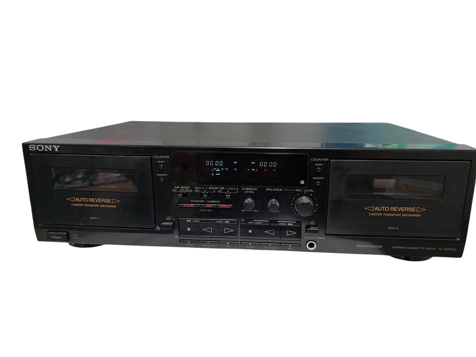 Sony Stereo Cassette Deck TC-WR790 =