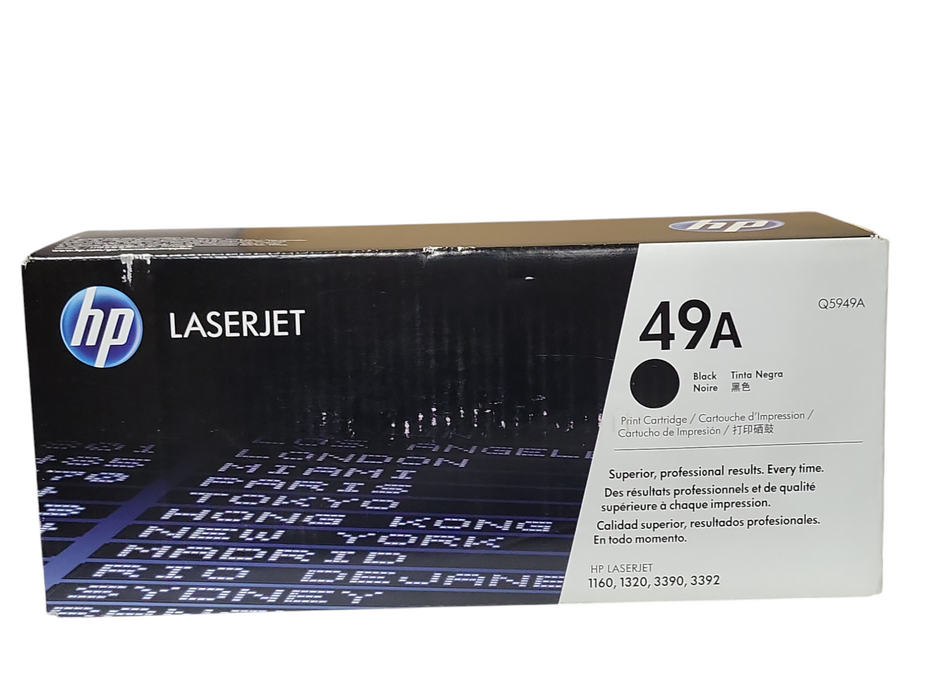 New HP LaserJet 49A Q5949A Black Print Cartridge _