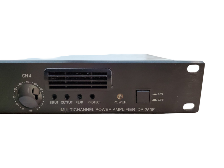 TOA Multichannel Power Amplifier DA-250F *READ*