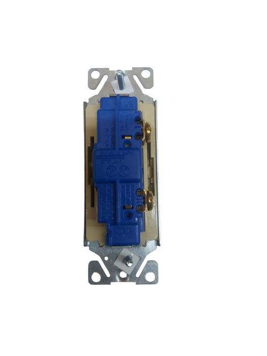 LOT 7x Single Pole Decorator Ivory Light Switch P/N 7501V-C