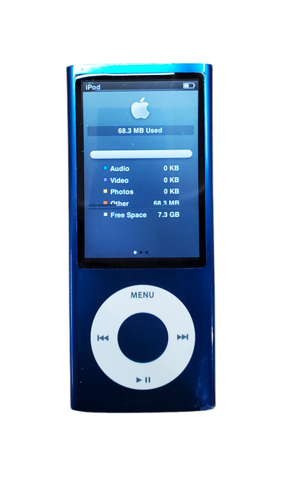 Apple iPod Nano 5th Generation 8GB A1320 - Blue