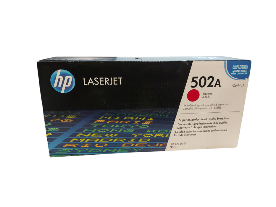 HP Magenta Toner Cartridge 502A - Q6473A