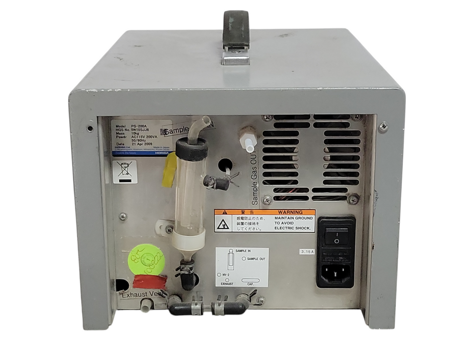 Horiba PS-200 Portable Gas Analyzer Sampling Unit PS-200A, READ _
