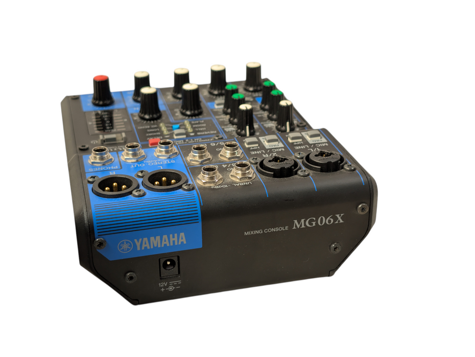 YAMAHA MG06X 6 Channel Mixer ZC80160 -