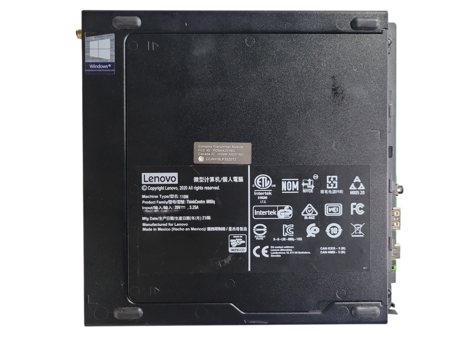 Lenovo ThinkCentre M80q | i5-10500T @2.30GHz 8GB DDR4 256GB NVMe
