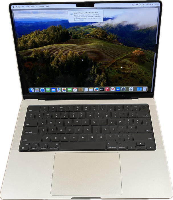 Apple MacBook Pro 14 '  2021 M1 Pro 32GB RAM 1TB SSD No Power Adapter